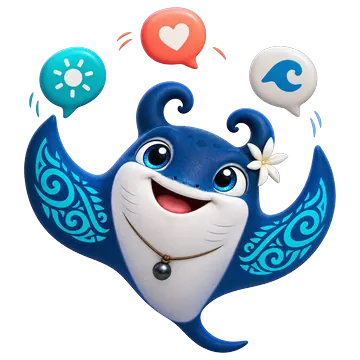 Moana entouré de bulles de messages venues de plusieurs canaux.